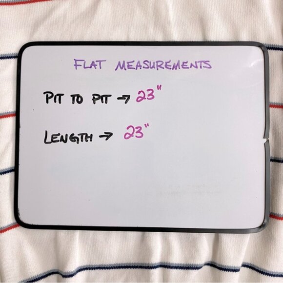 Lacoste White with Red and Blue Stripes Crewneck Sweater M - Picture 6 of 16